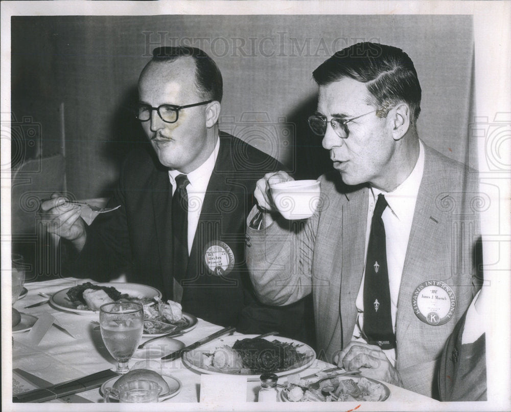 1962 Press Photo James J. muech Partner muench & Muench law firm - Historic Images