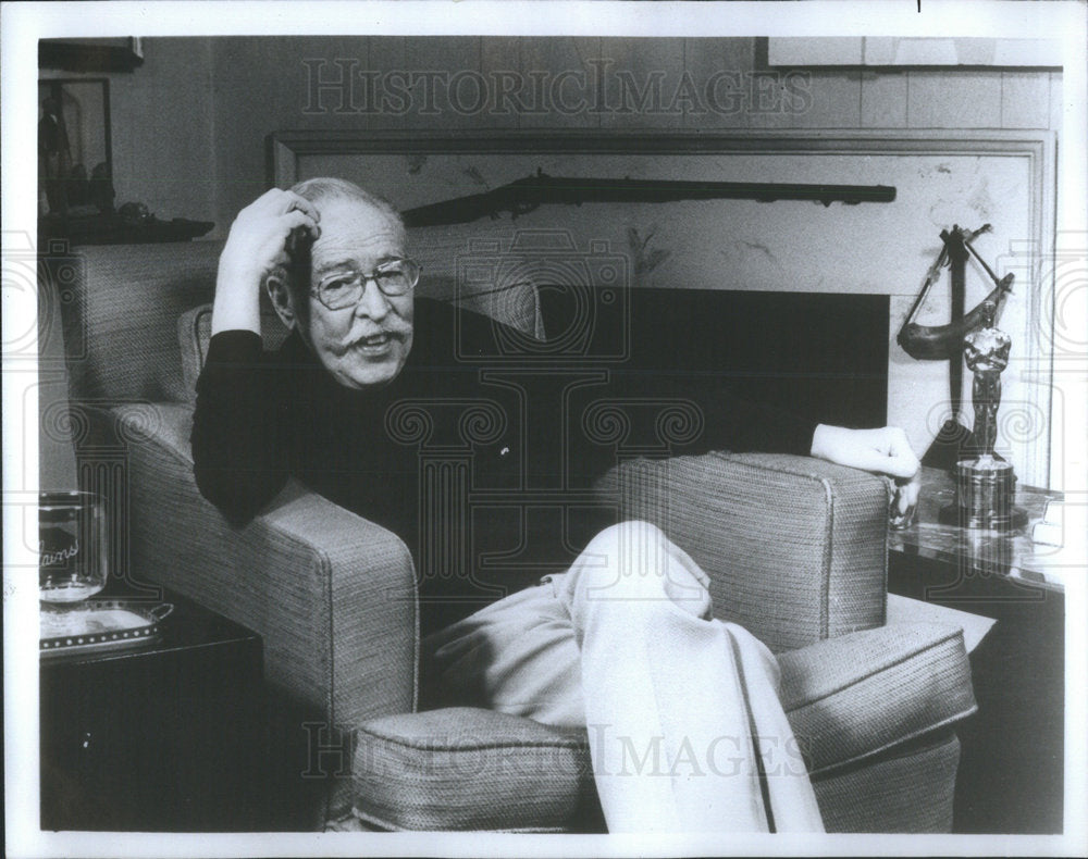 1978 Press Photo Dalton Trumbo, screewriter - Historic Images