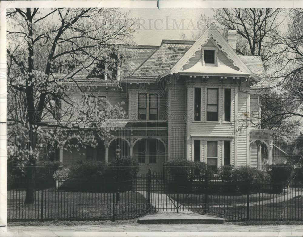 1972 Press Photo President Truman&#39;s Home in Independence Missouri - Historic Images