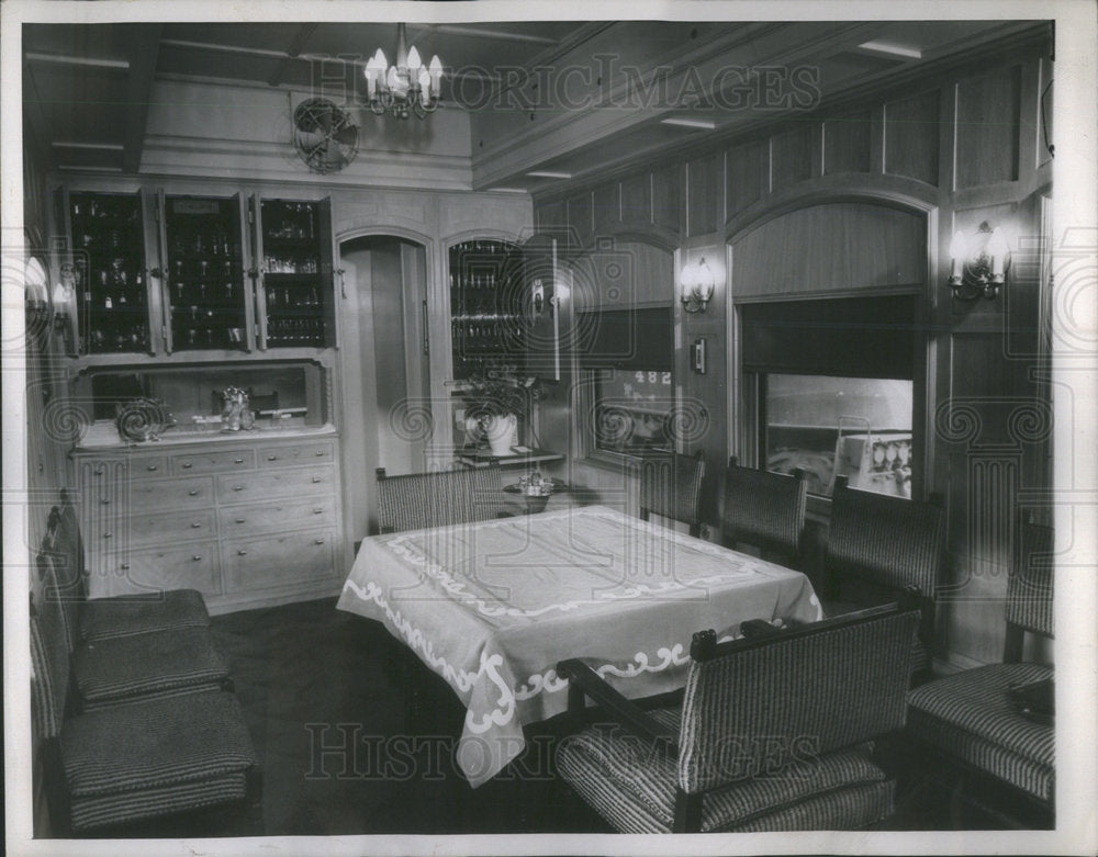 1948 Press Photo United States President Harry S. Truman's Campaign Train - Historic Images