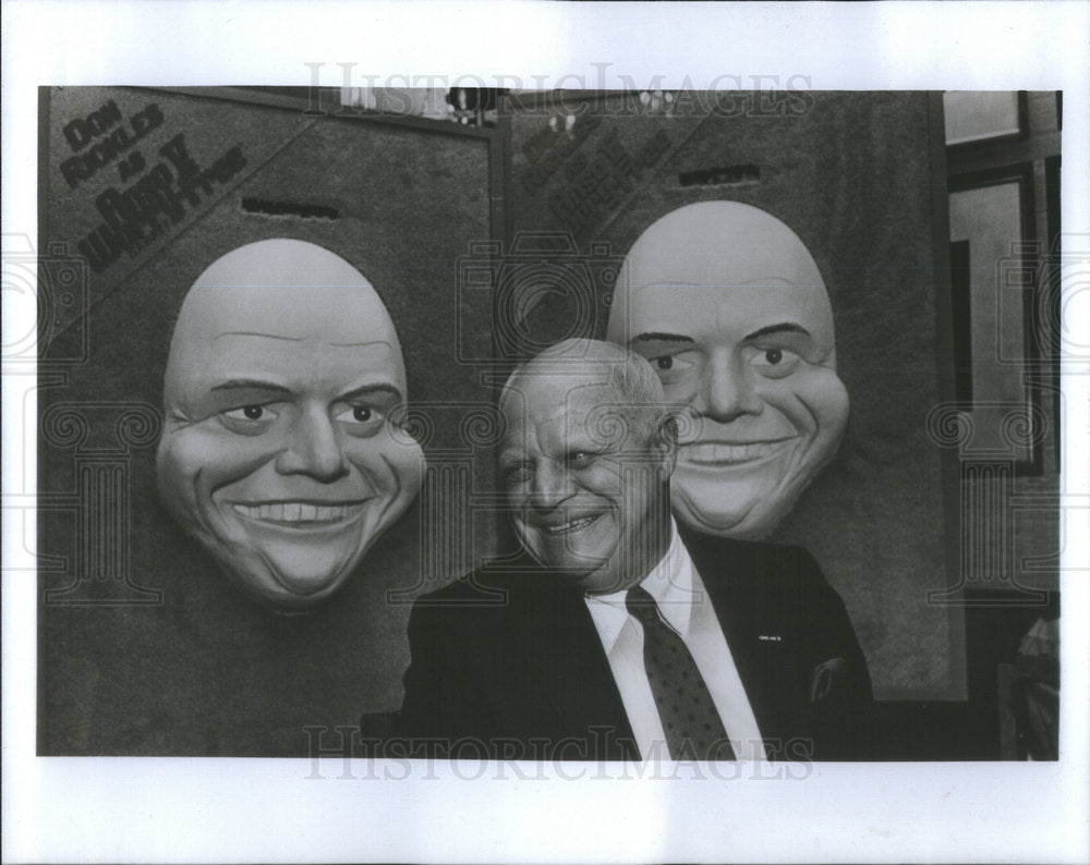 1987 Press Photo Don Rickles. - Historic Images