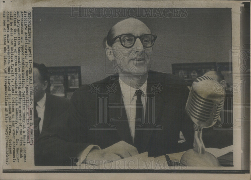 1967 NASA&#39;s George Mueller Testifies Before House Committee - Historic Images