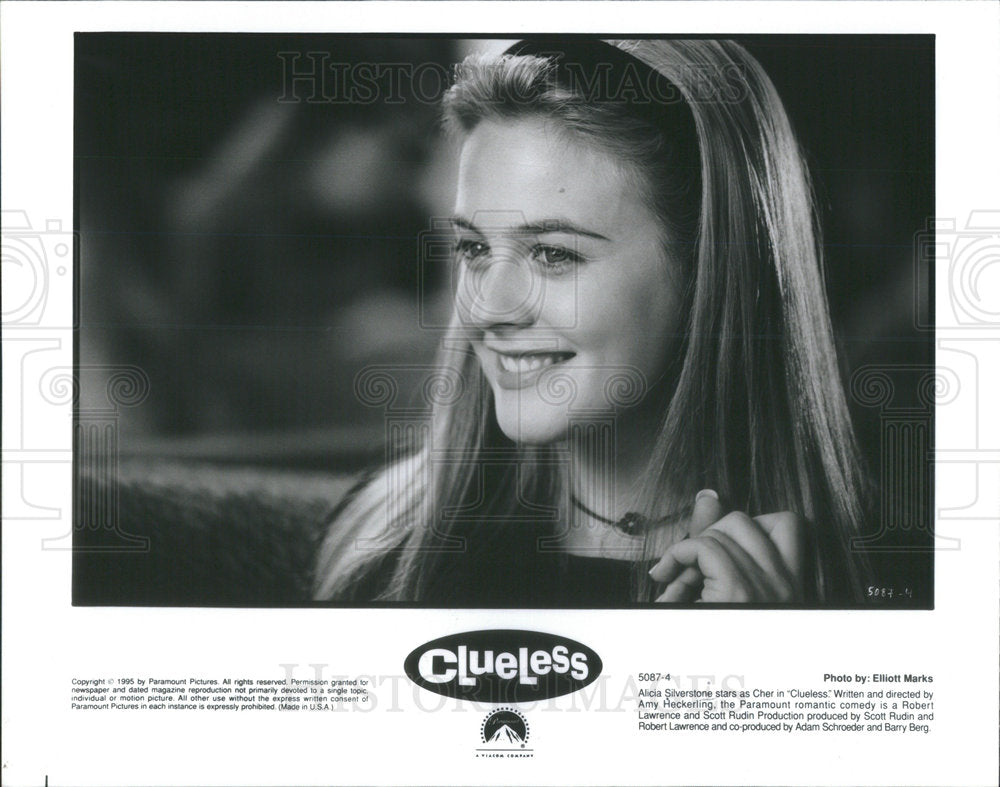 1995 Press Photo Alicia Silverstone Clueless - RSC55755 - Historic Images