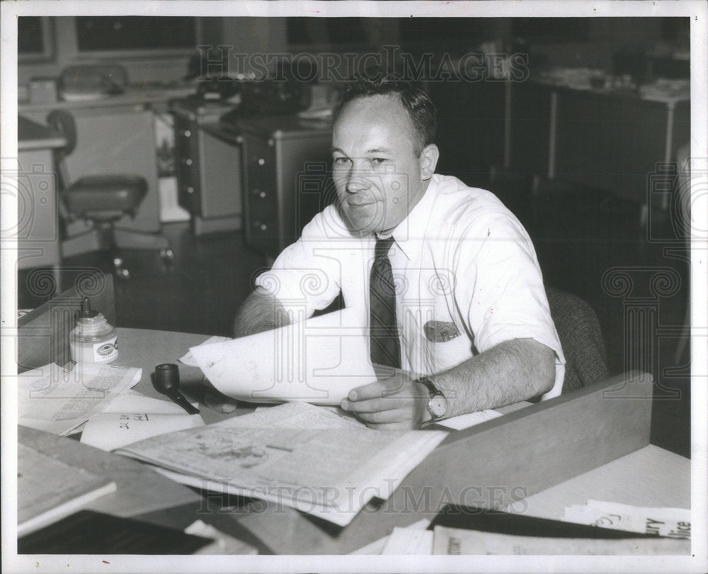 1989 Press Photo Julius Silverstein copy editor Chicago Sun-Times died - Historic Images