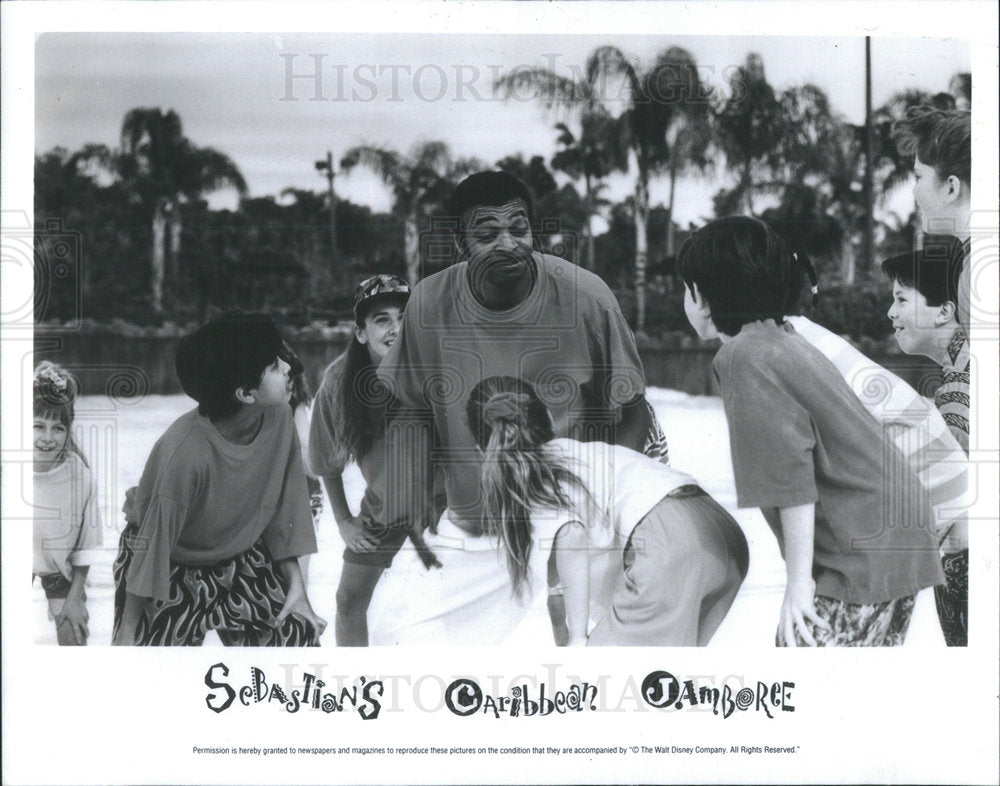 1991 Press Photo Actor Sam Wright of Sebastian&#39;s Caribbean Jamboree - RSC55907 - Historic Images