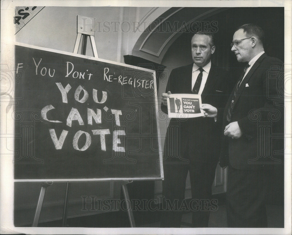 1961 James C. Worthy, President Republican Citizens League - Historic Images