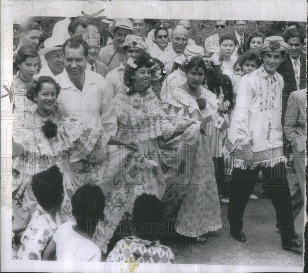 1955 RICHARD M. NIXON PRESIDENT UNITED STATES REPUBLIC PANAMA - Historic Images