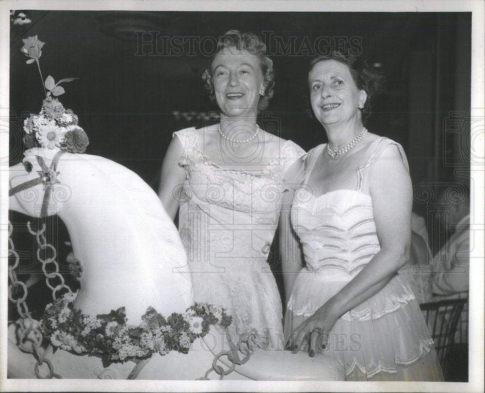 1956 Boys Club Benefit Dinner Attendees Winston Cone Race Track - Historic Images