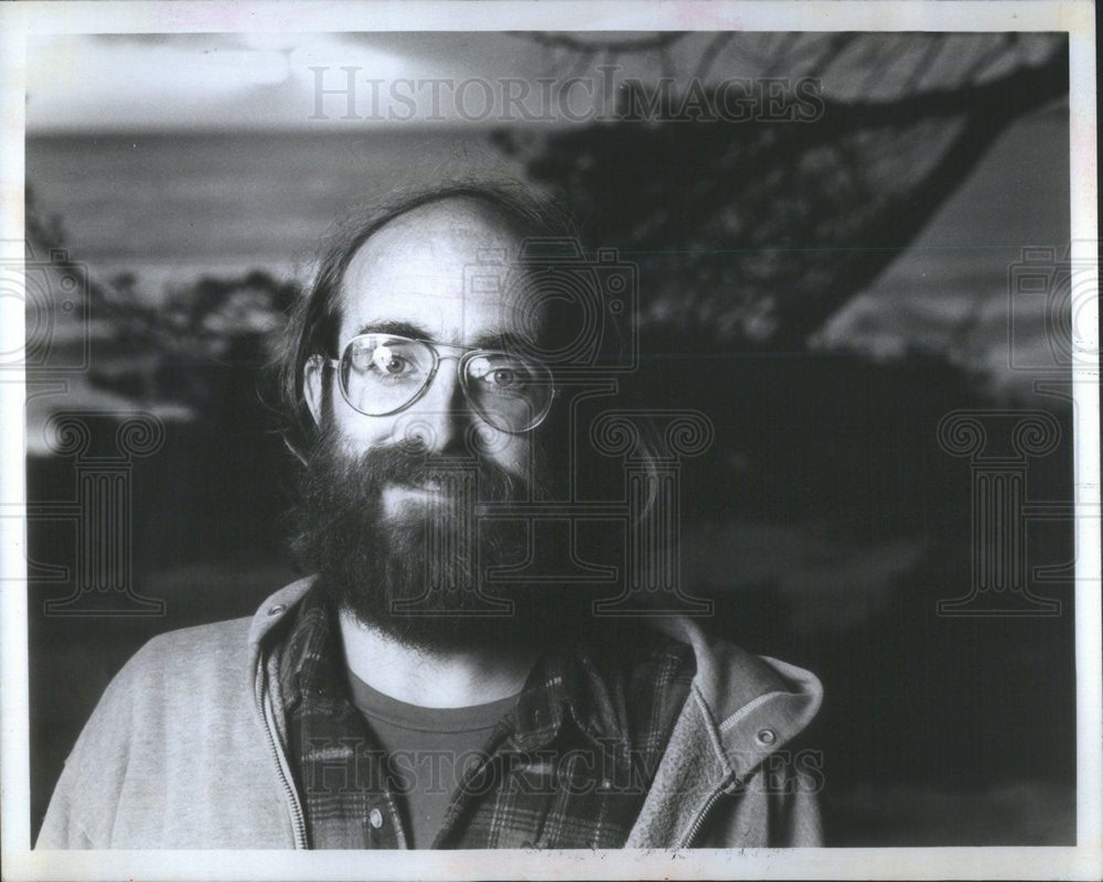 1993 Press Photo Pianist George Winston - RSC56163 - Historic Images