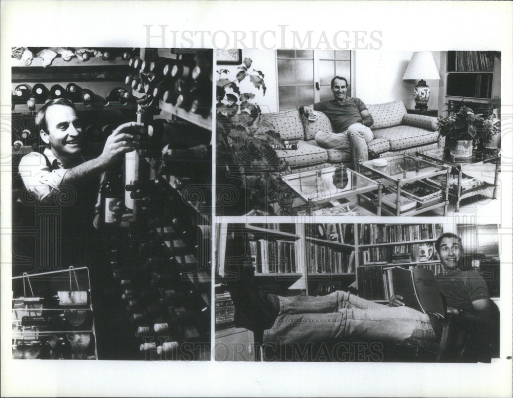 1983 Press Photo Actor James B . Sikking - Historic Images