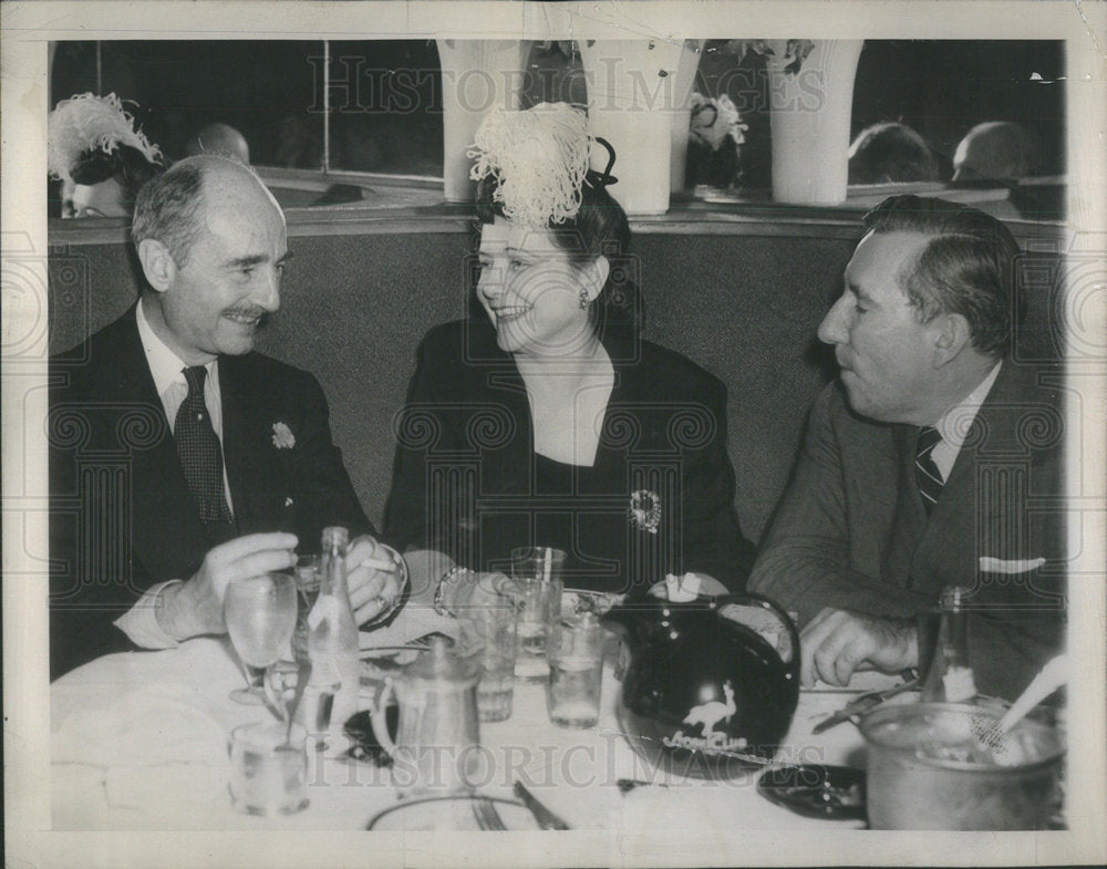 1947 SENATOR PEPPER AMERICAN POLITICIAN DEMOCRATIC PARTY MRS PEPPER - Historic Images