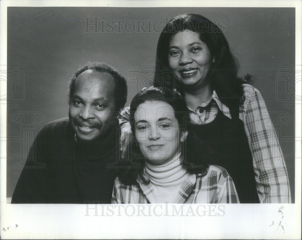 1983 Press Photo Betty Green Washington Black Series Project Cameraman Frost - Historic Images