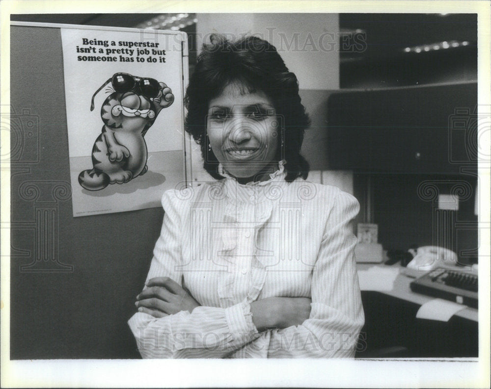 1986 Press Photo Maria Perez Fund Money Ripped Off Lawyer - Historic Images