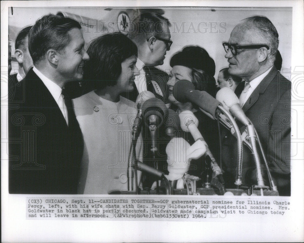 1964 Press Photo Charles Percy American Republican Politician - Historic Images