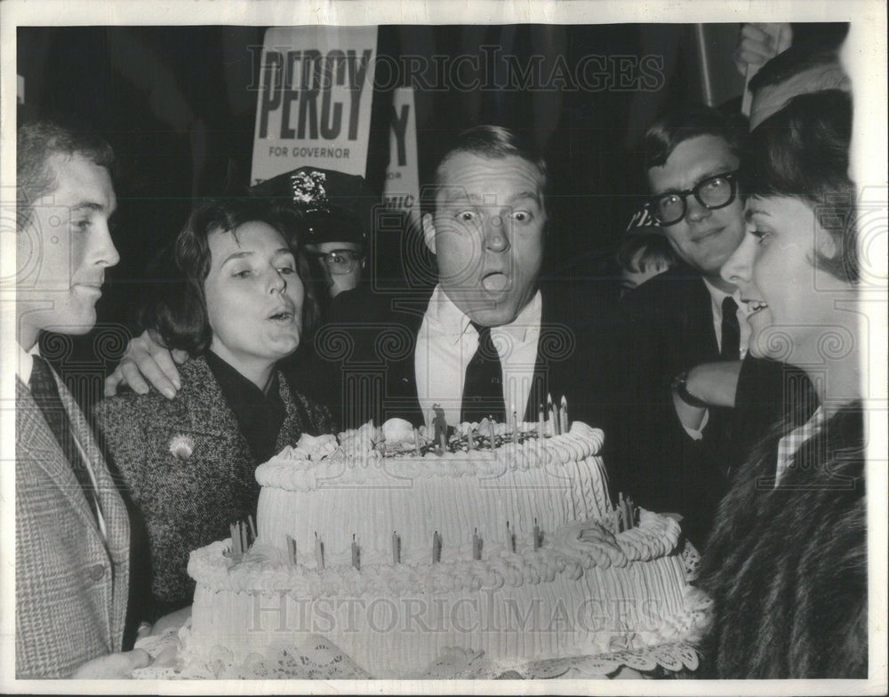 1964 Press Photo Charles Percy American Republican Politician - Historic Images