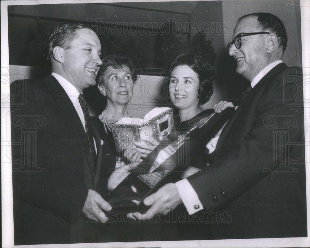 1962 Charles Percy Chairman Board Bell Howell Company Negev Israel - Historic Images
