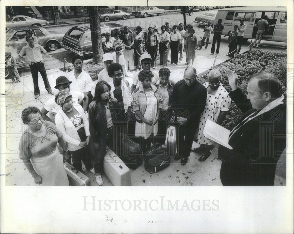 1981 Press Photo Hattie Williams George Clements student John Cassidy Anna Marie - Historic Images