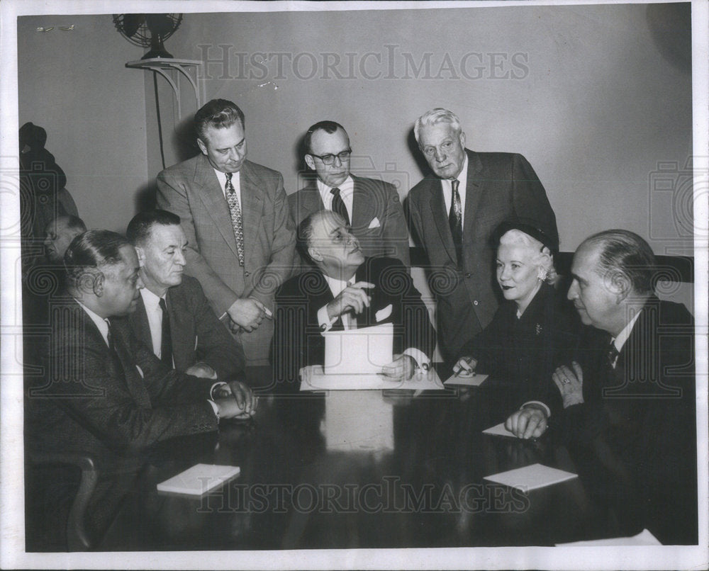 1956 Reiger DuBois Campbell Cilella Higgins In Youth Commission-Historic Images