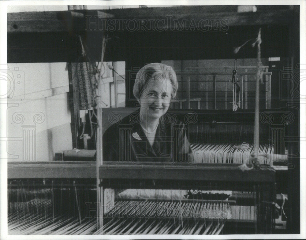 1967 ELSE REGENSTENEIR PROFESSOR WEAVING DEBARMENT ART INSTITUTE - Historic Images