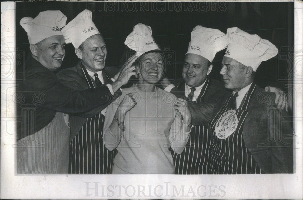 1965 Charlotte Reid Made Honorary Member With Wilson Byrnes Laird - Historic Images