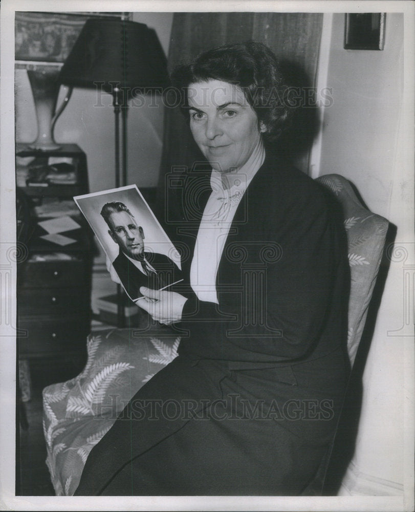 1944 Press Photo Emily Taft Douglas state Illinois principal speaker luncheon - Historic Images