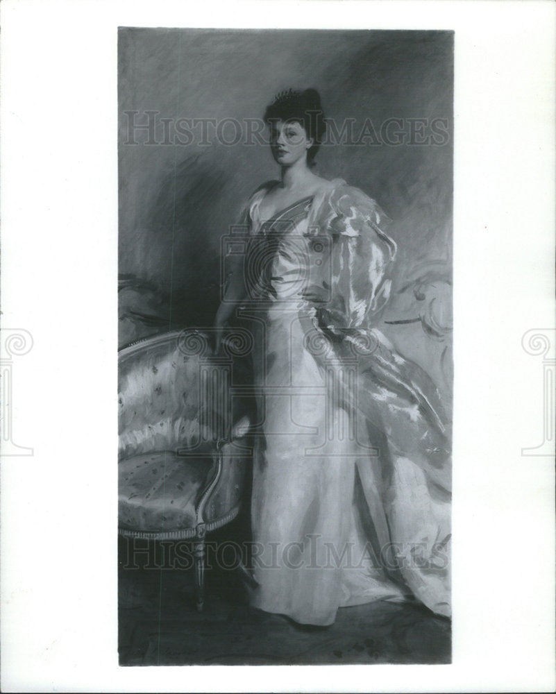 1980 Press Photo Sargent John Singer Mrs George Swinton Collect Art Institute - Historic Images