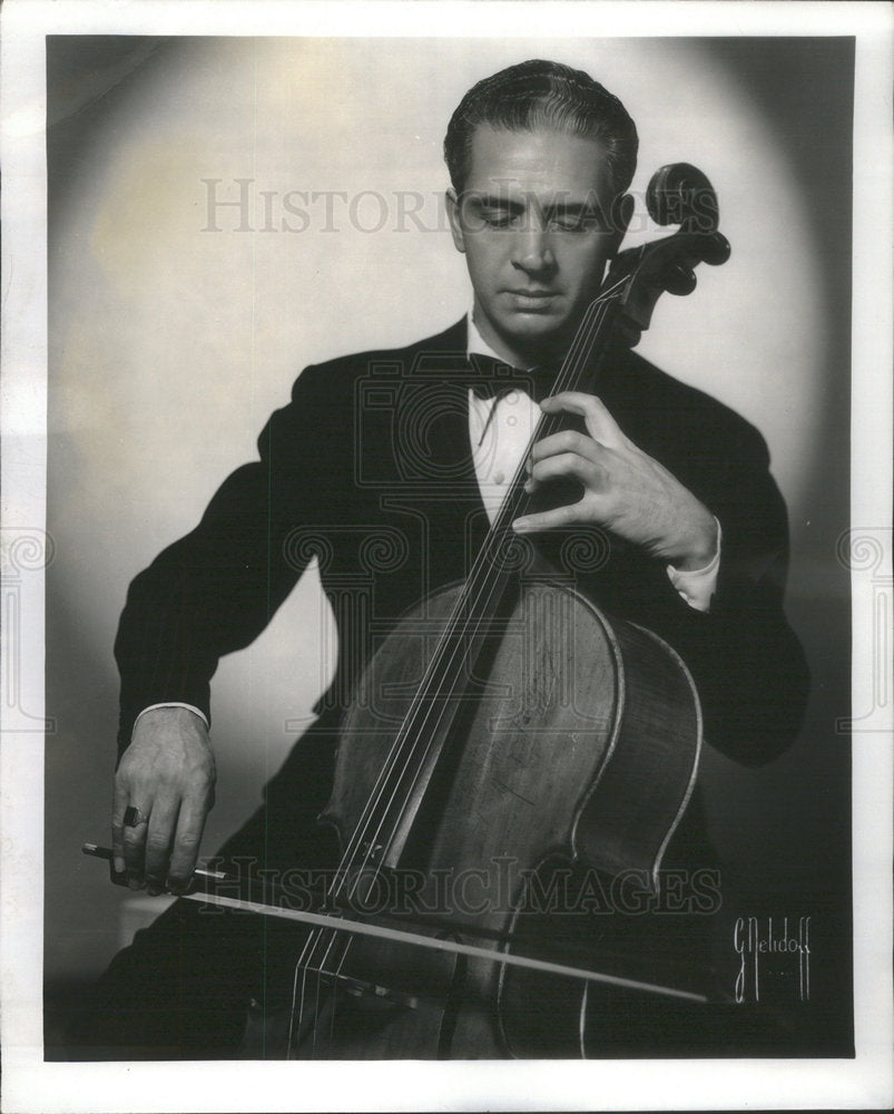 None George Nelidoff Musician - Historic Images