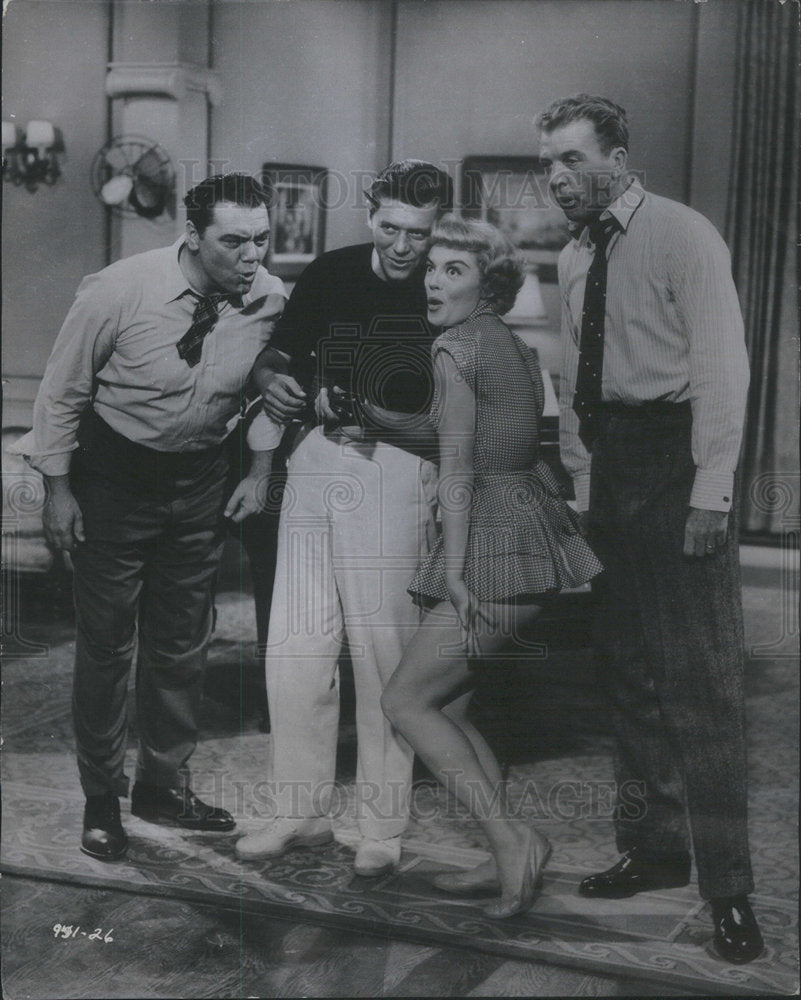 1956 Press Photo Sheree North in "The Best Things in Life are Free." - Historic Images