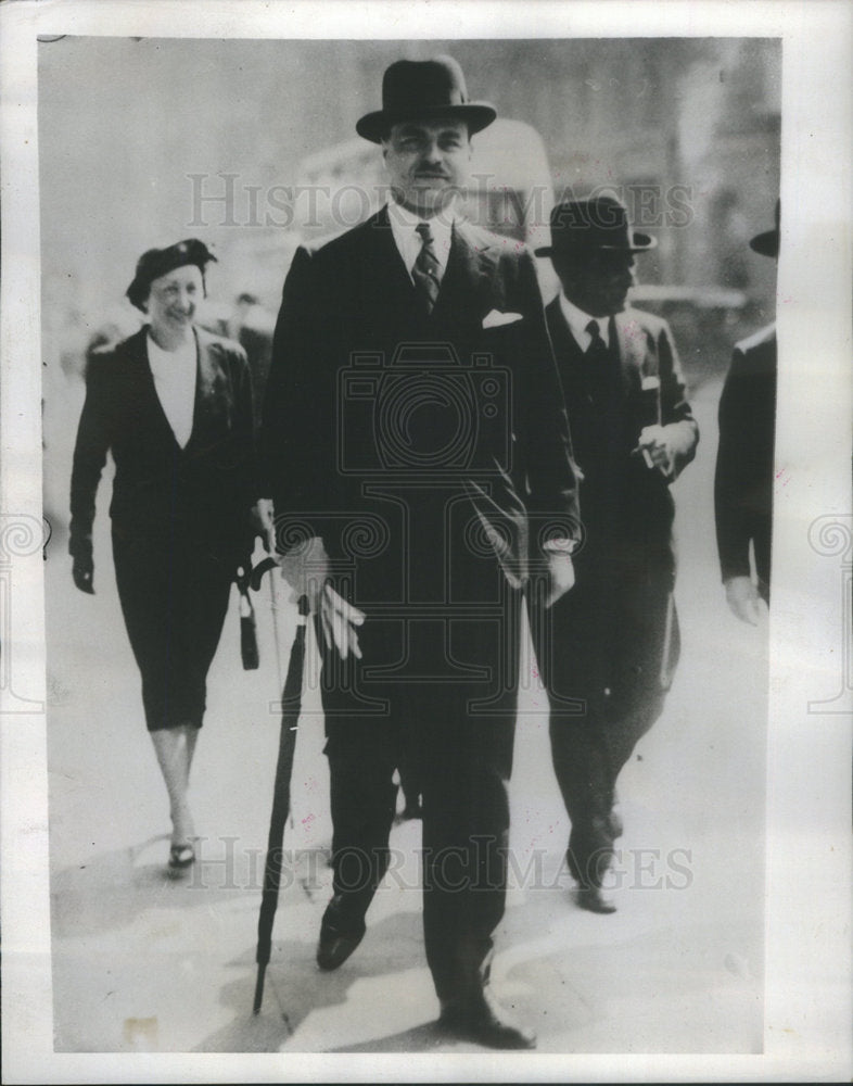 1937 Ernest Aldrich Simpson British Shipping Executive  - Historic Images