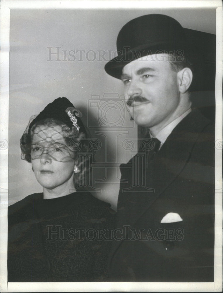 1937 Press Photo Ernest Simpson Mary Kirk Reffray - Historic Images