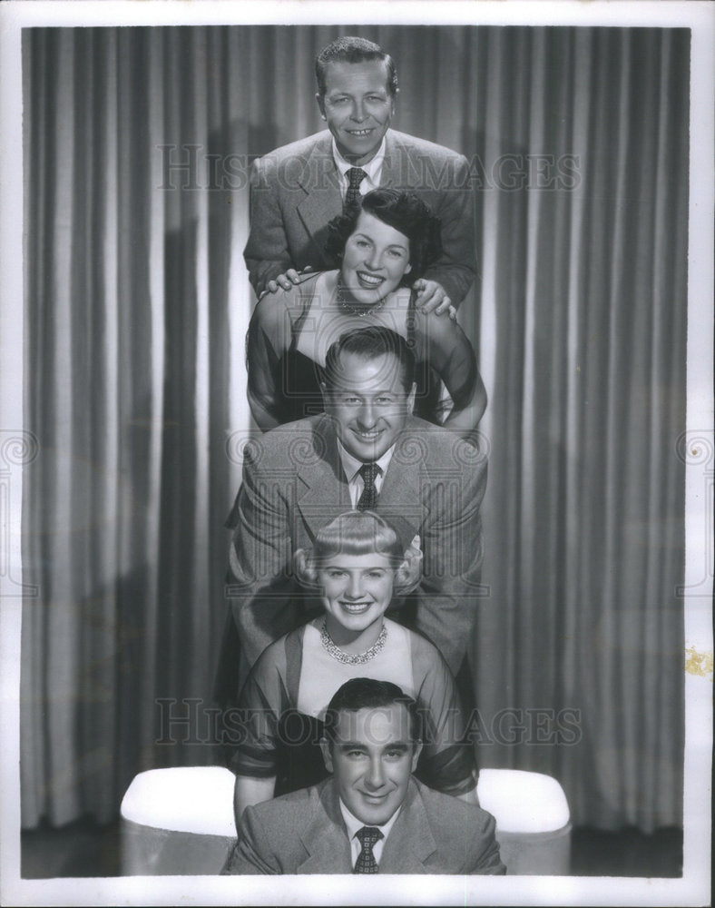 1952 Tower Musical Talent Quintet Rhythmaries Heard CBS Radio Bing - Historic Images