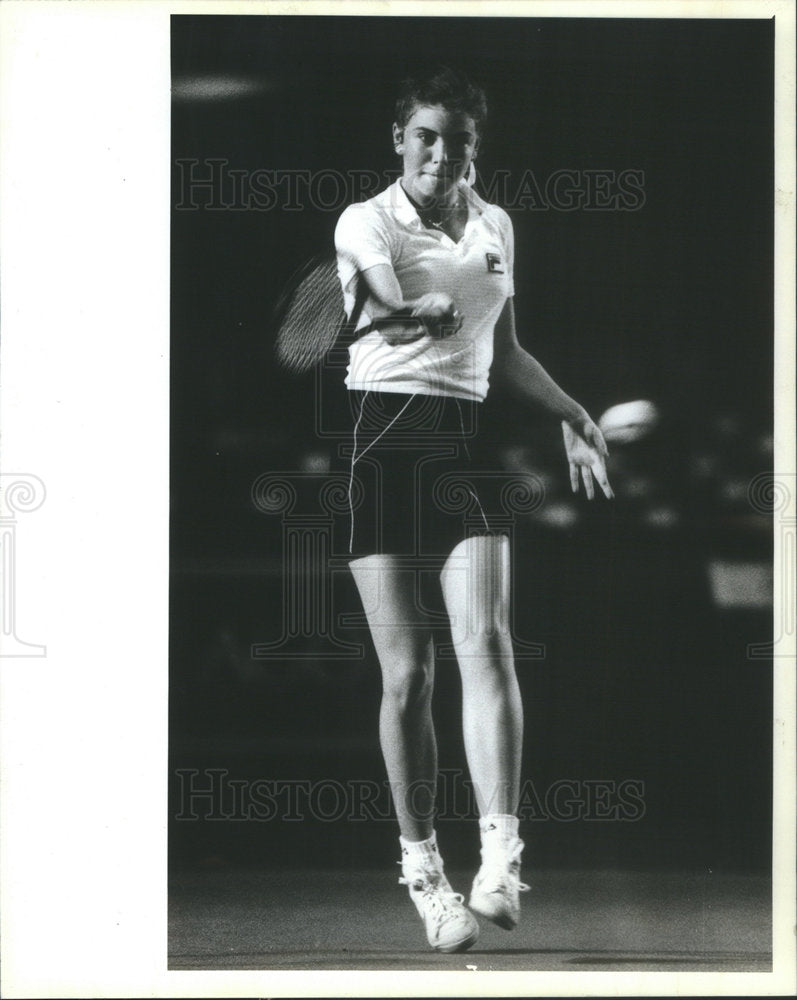 1983 Press Photo Sports Michelle Torres Tennis - Historic Images