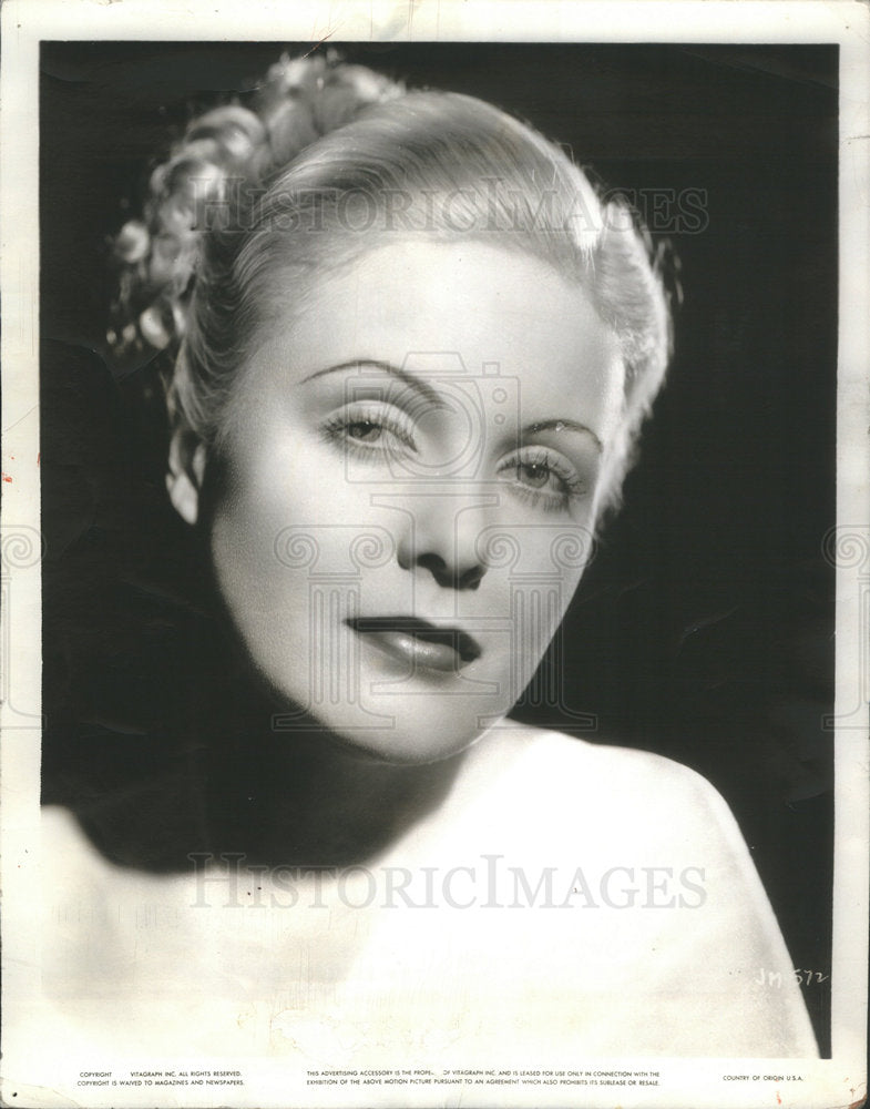 1935 Jean Muir Stars Over Broadway Actress - Historic Images