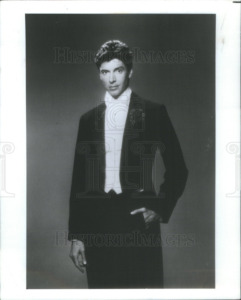 1987 Press Photo Tommy Tune Entertainer - Historic Images