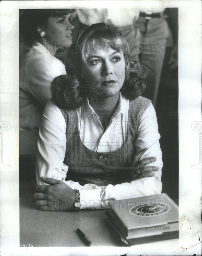 1986 Press Photo Peggy Sue Marry Kathleen Turner Play Role High School Student - Historic Images