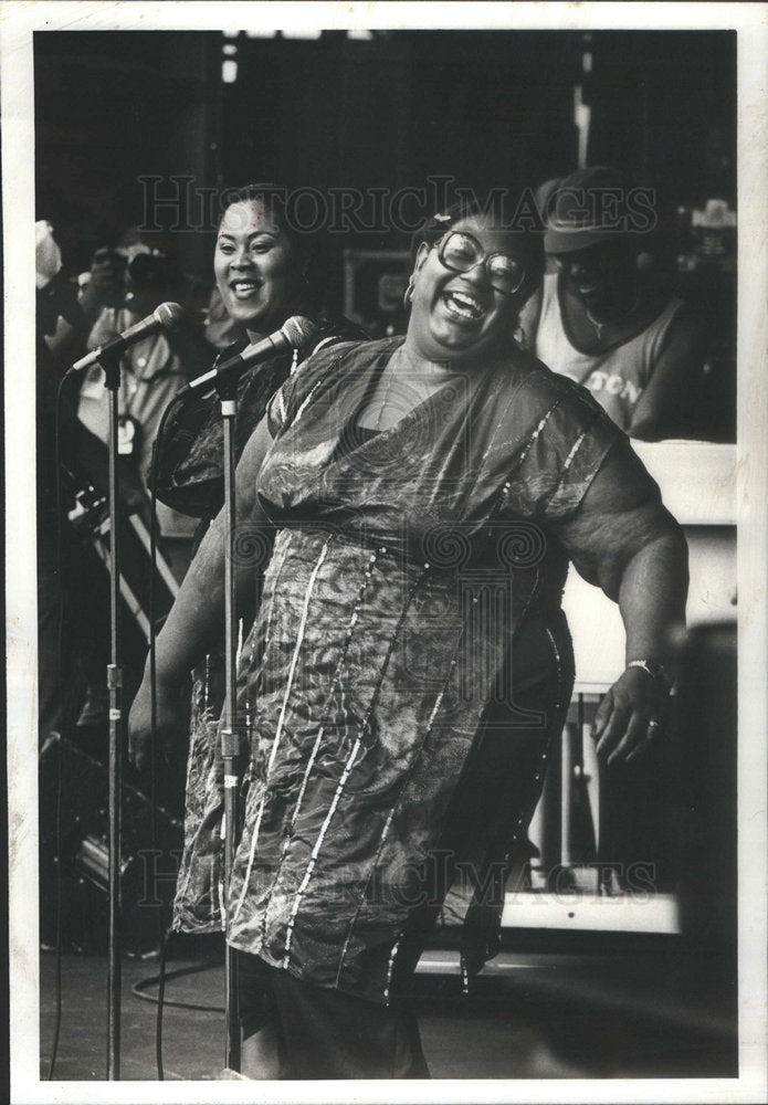 1980 Press Photo Martha Izora Soul Sisters - Historic Images