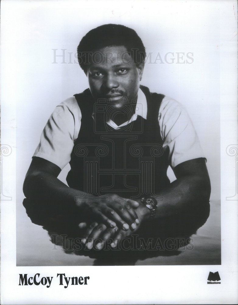 1981 Press Photo McCoy Tyner Jazz Pianist - Historic Images