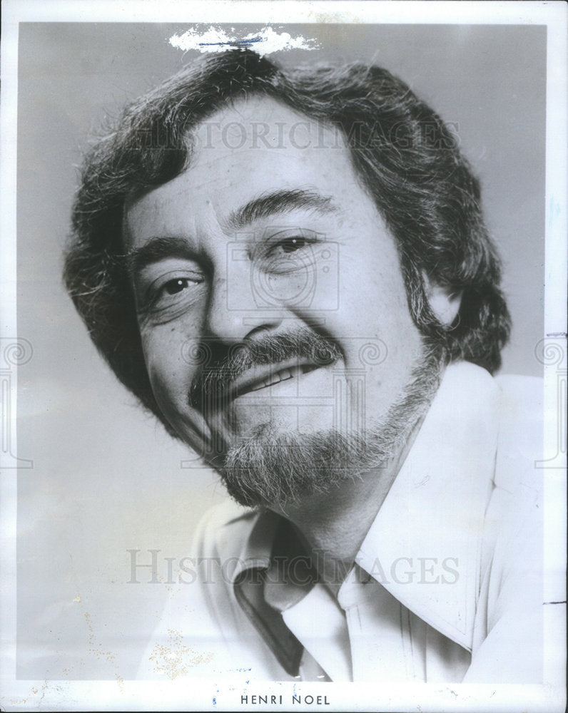 1977 Press Photo Henri Noel Cole Porter Street Symphony Leyden Peter Labelia - Historic Images