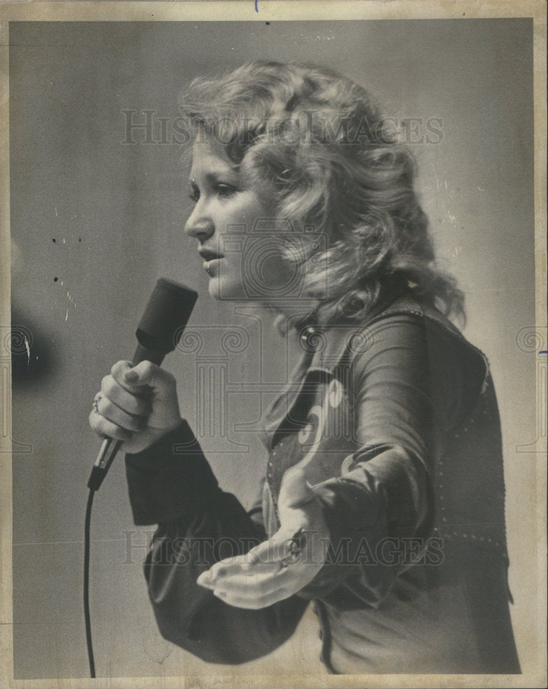 1975 Press Photo Tanya Tucker Singer - Historic Images