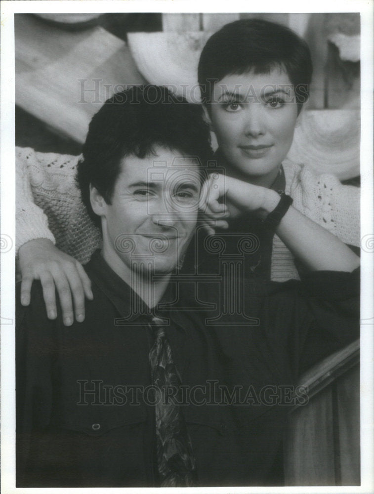 1993 Press Photo Rob Morrow Janine Turner Northern Exposure Ted Danson Shelley - Historic Images