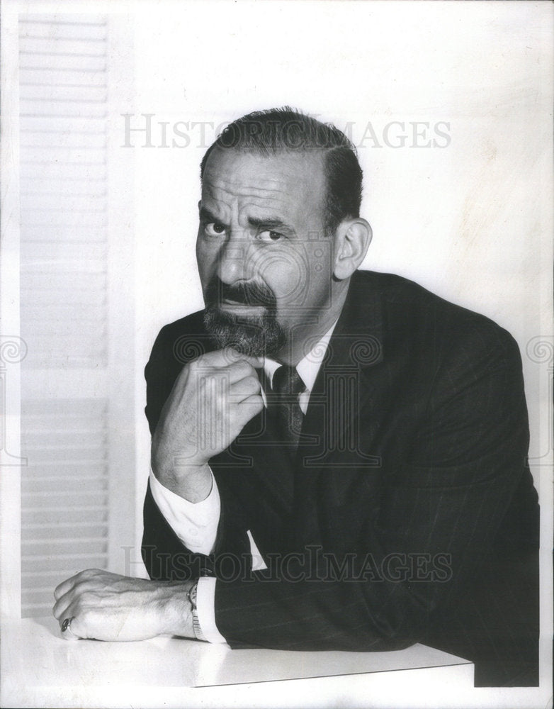 1967 Press Photo Cliff Norton American Character Actor - Historic Images