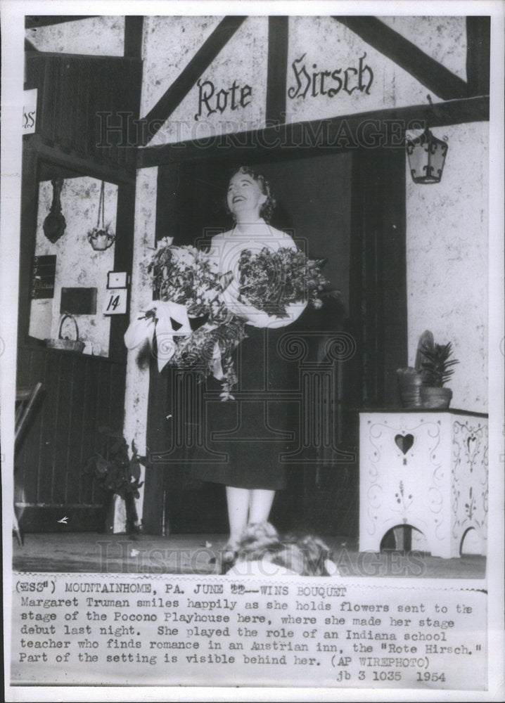 1954 Margaret Truman American Singer Writer  - Historic Images