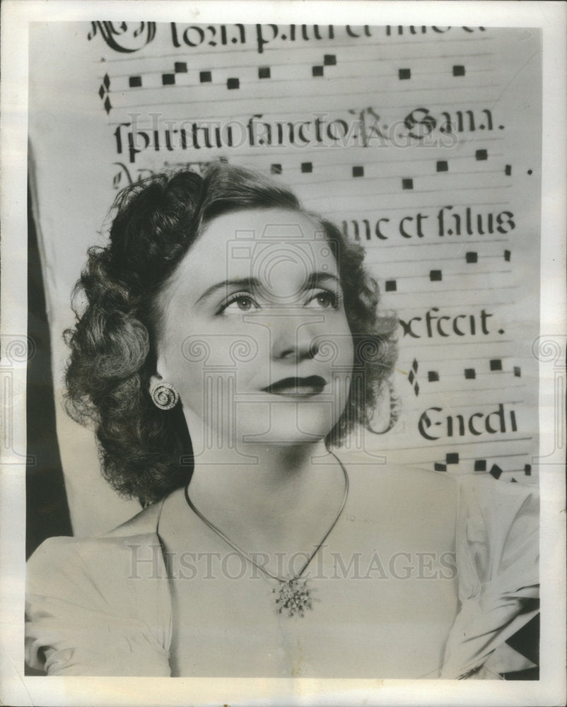 1952 Press Photo Margaret Truman Gordon Mac Rae Star Emmerich Kali man Sari - Historic Images