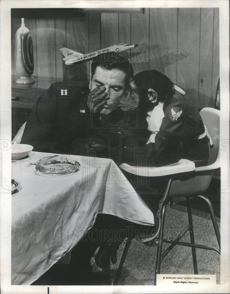 1966 Tom Tryon Charlie Moon Pilot Walt Disney Wonderful World Space - Historic Images