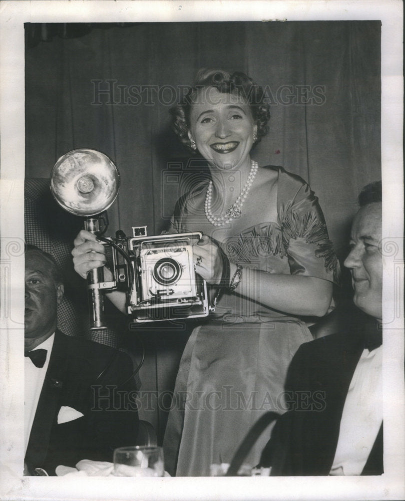 1953 Press Photo Margaret Truman Daughter President Democratic Dinner - Historic Images