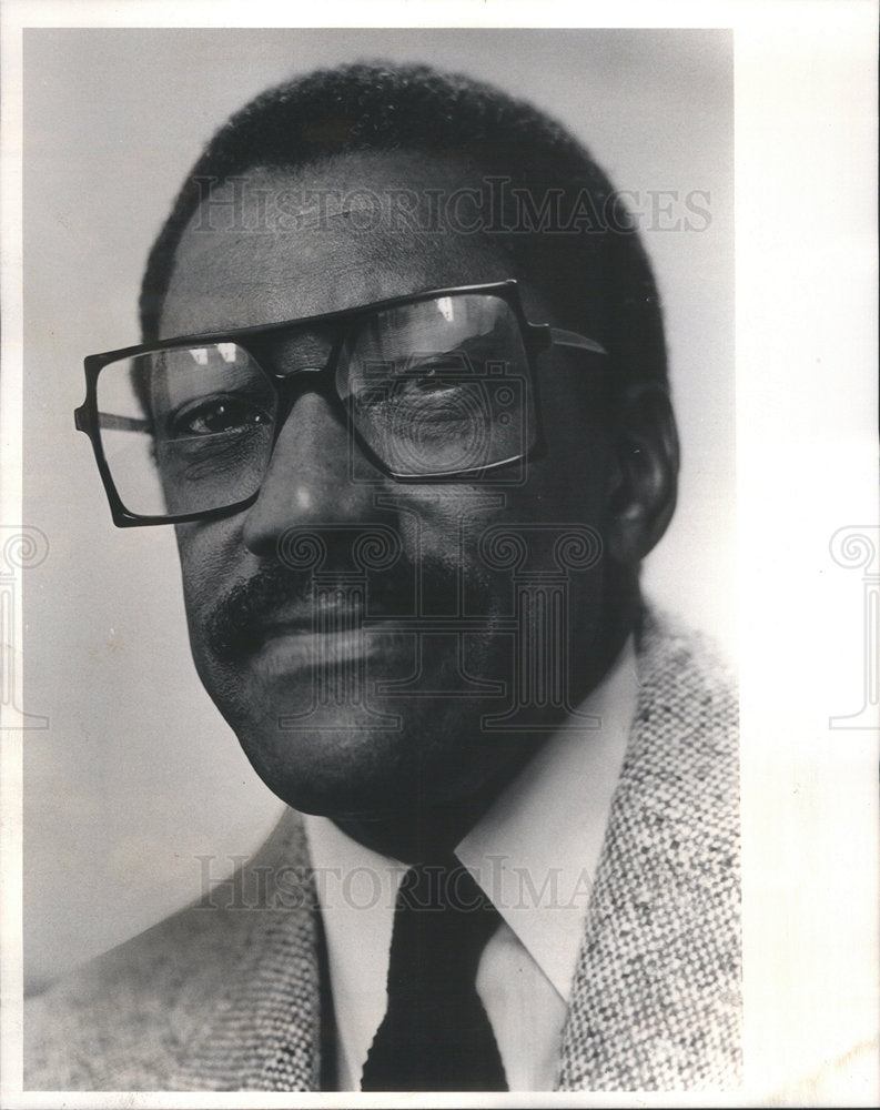 1986 Press Photo Robert Tucker Attorney - Historic Images