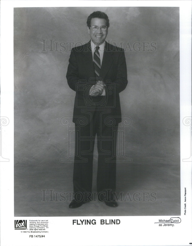 Press Photo Michael Tucci Flying Blind Actor - Historic Images
