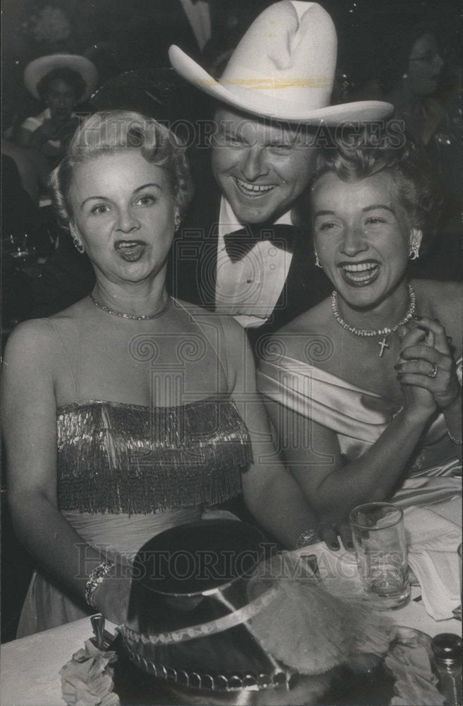 1953 Jack Wrather Hostess Connie Morrow - Historic Images