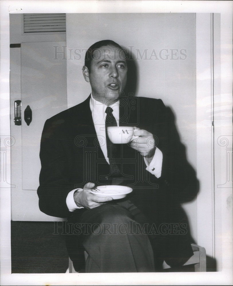 1955 Herman Wouk American Author Novelist Pulitzer Prize Winner Mich - Historic Images