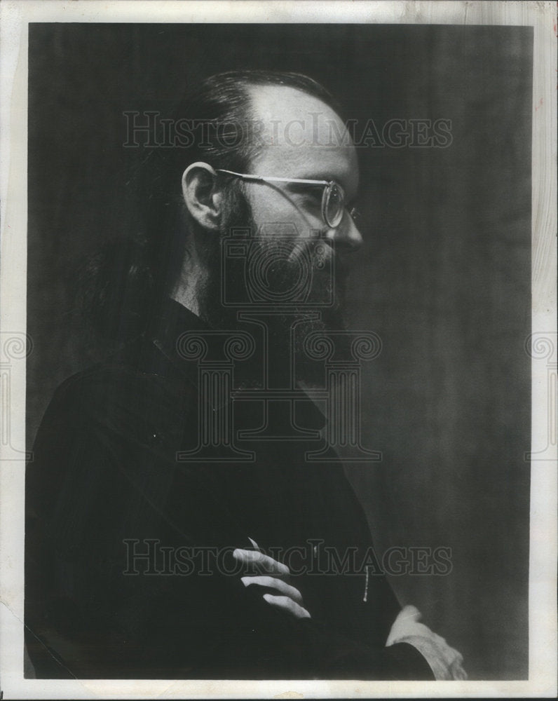 1975 Charles Wuorinen Composer Orchestra Hall - Historic Images